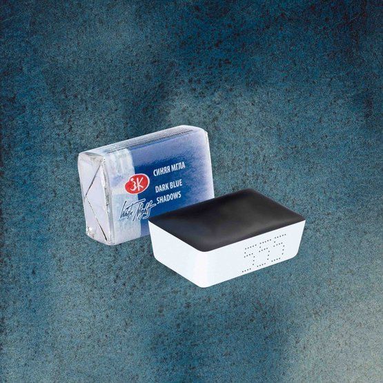 Синяя мгла акварель Белые Ночи кювета 2,5 мл — PalitraMastera