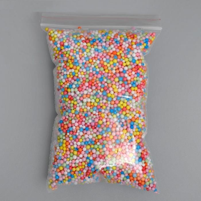 Наполнитель декоративный, &quot;Волшебные шарики&quot; разноцветные, 1-3мм, 3гр 1142891 — PalitraMastera