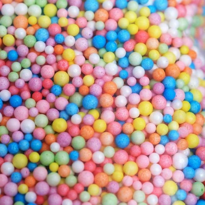 Наполнитель декоративный, &quot;Волшебные шарики&quot; разноцветные, 1-3мм, 3гр 1142891 — PalitraMastera