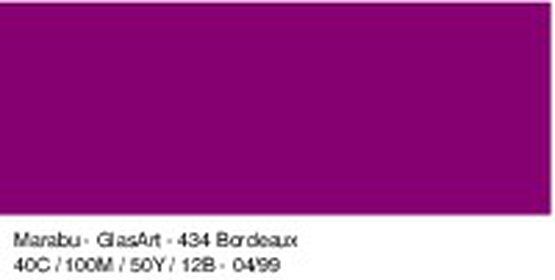 Витражный лак GlasArt, 15 мл, бордо фото 1 &mdash; PalitraMastera
