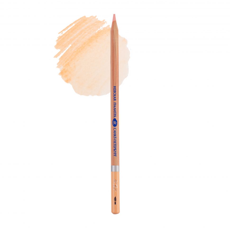 Белые ночи Карандаш акварельный №64, светло-телесный 1 шт фото 1 — PalitraMastera