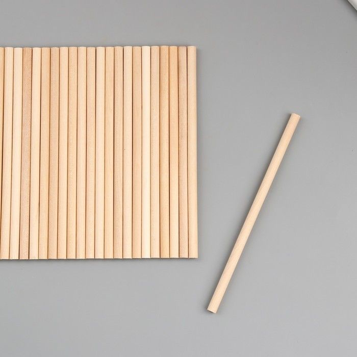 Декор дерево для творчества &quot;Палочки натуральные&quot;  набор 30шт d=0,5 см 9х12 см  9769258 — PalitraMastera