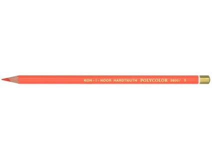 Карандаш цветной художественный POLYCOLOR 3800, оранжевый красный фото 1 &mdash; PalitraMastera