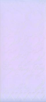 Контурные наклейки "Сердечки", лист 10x24,5 см, цвет сиреневый фото 1 &mdash; PalitraMastera