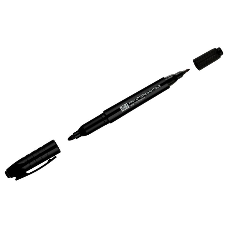 Маркер перманентный PILOT, ЧЕРНЫЙ, круглый наконечник 1-3 мм, SCA-100 B &mdash; PalitraMastera