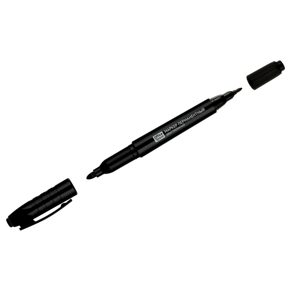 Маркер перманентный PILOT, ЧЕРНЫЙ, круглый наконечник 1-3 мм, SCA-100 B фото 1 &mdash; PalitraMastera