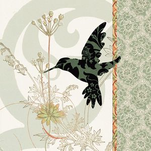 Салфетка для декупажа 33 х 33 см Серая птица АКЦИЯ!!! фото 1 &mdash; PalitraMastera