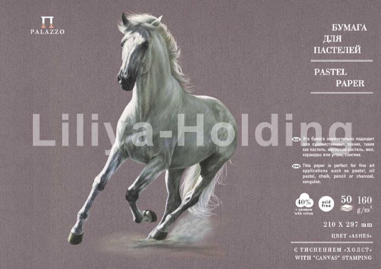Бумага для паст.&quot;Палаццо&quot; 500х700 &quot;Аshes&quot; (коричневый) 50л 160г — PalitraMastera