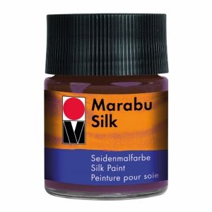 Marabu Краски по шелку Silk, 50 мл, коричневый — PalitraMastera