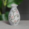 Ваза малая под роспись "Ева" белая, высота - 11см. Керамика ручной работы, внутри глазурь фото 5 &mdash; PalitraMastera
