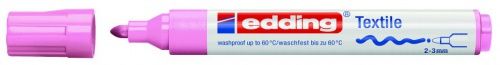 Маркер для текстиля TI-SHIRT неон.розовый. 2-3мм — PalitraMastera