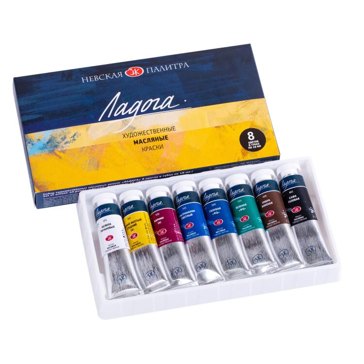 Набор масло Ладога  8*18мл — PalitraMastera
