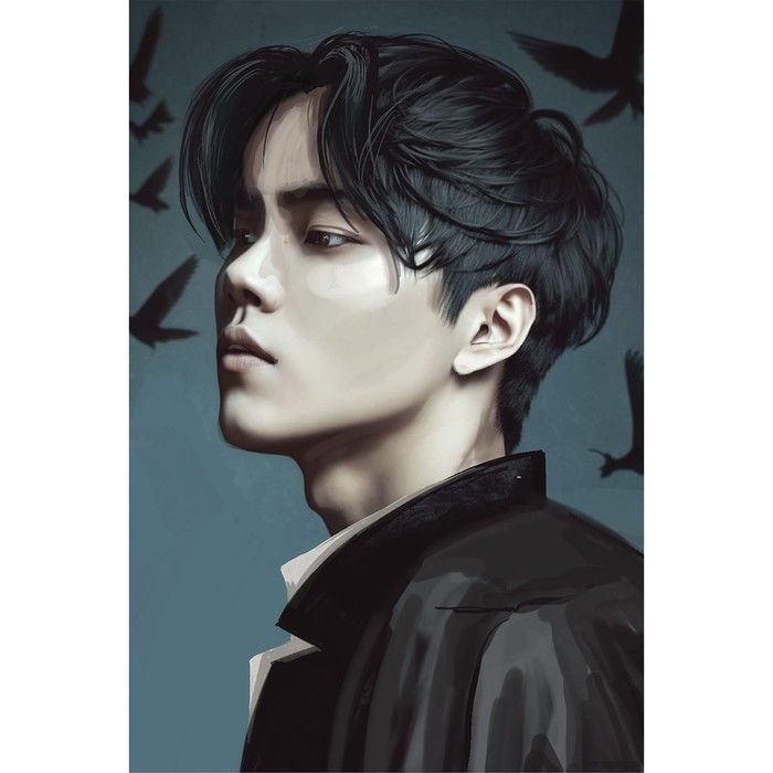 Картина по номерам с подрамником «Корейский мальчик», 20 х 30 см — PalitraMastera