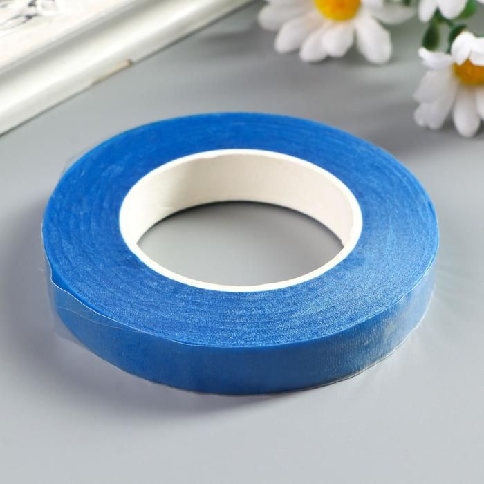 Тейп-лента &quot;Синяя&quot; намотка 27,3 метра ширина 1,2 см---- — PalitraMastera