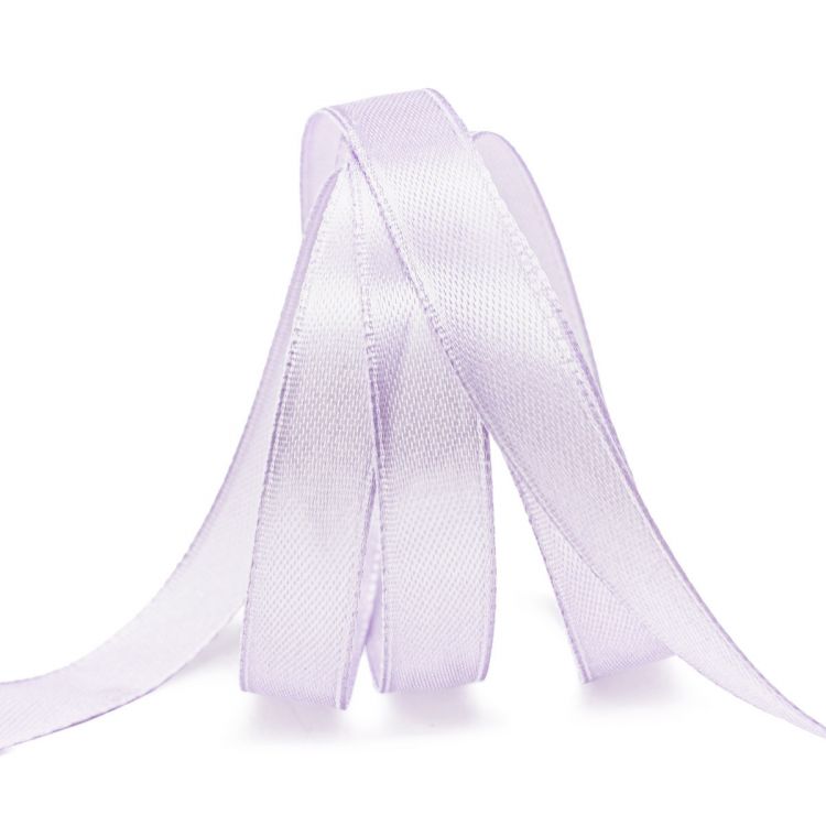 Лента атласная 1,2см*22,86м (163 бледно-лиловый) — PalitraMastera