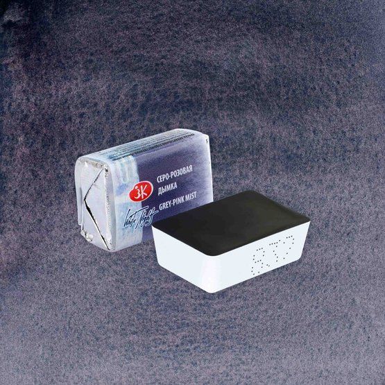 Серо-розовая дымка акварель Белые ночи кювета 2,5 мл фото 1 — PalitraMastera