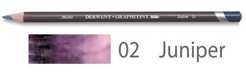 Карандаш акваграфитный Graphitint, круглый корпус 8 мм, грифель - 4 мм, цвет -  02 Можевельник фото 1 — PalitraMastera