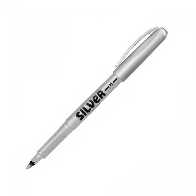 Маркер перман. серебр./CENTROPEN 2670 — PalitraMastera