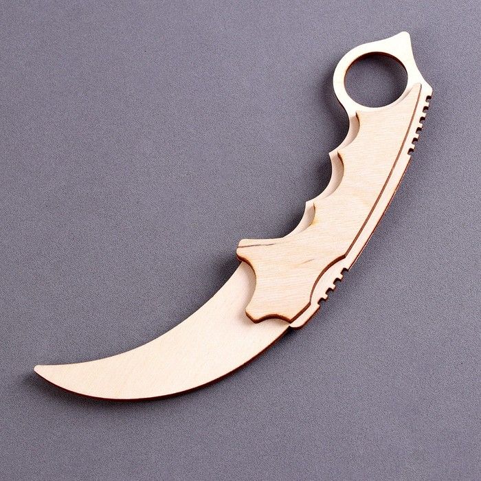 Модель из дерева «Керамбит» — PalitraMastera