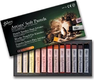 Mungyo Пастель профессиональная сухая полутвёрдая квадратная 12 Земляных цветов в картонной коробке фото 1 — PalitraMastera