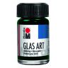 Витражный лак GlasArt, 15 мл, зеленый темный фото 2 — PalitraMastera