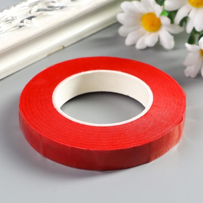 Тейп-лента &quot;Красная&quot; намотка 27,3 метра ширина 1,2 см---- — PalitraMastera