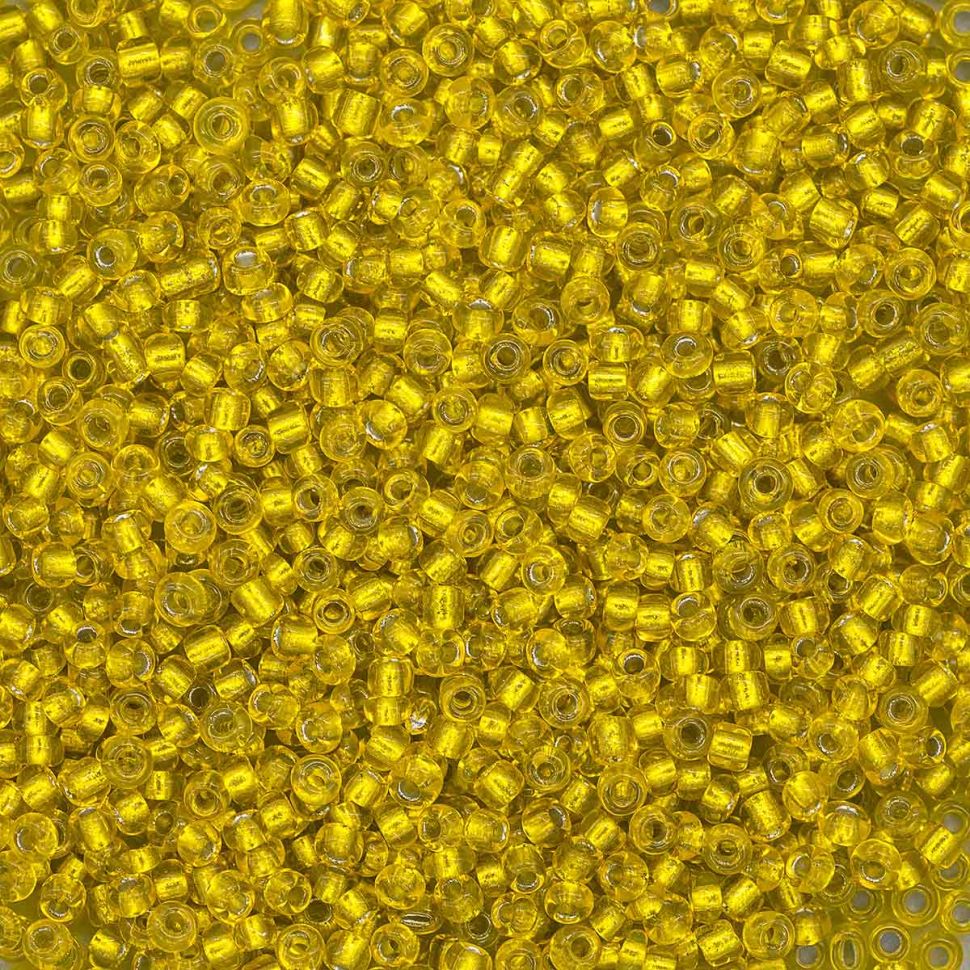 Бисер Астра 11/0, 20г (30 желтый) фото 1 — PalitraMastera