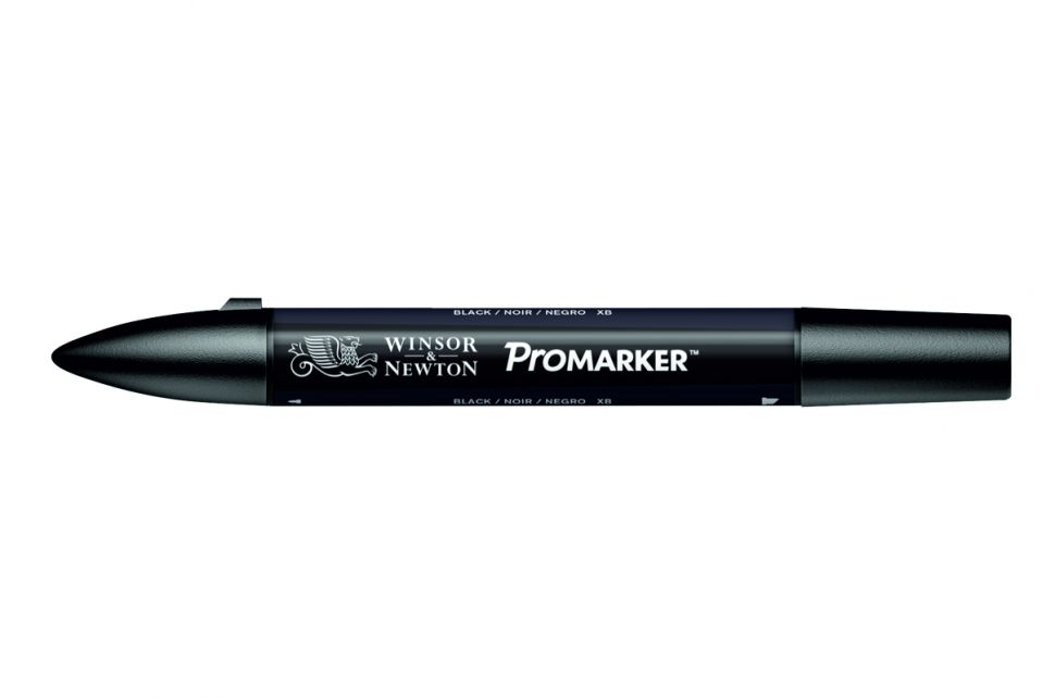 Winsor&Newton Маркер художественный Pro, черный фото 1 — PalitraMastera