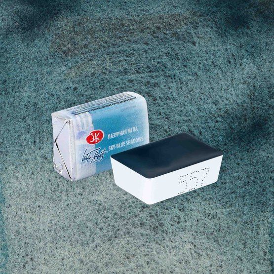 Лазурная мгла акварель Белые Ночи кювета 2,5 мл — PalitraMastera