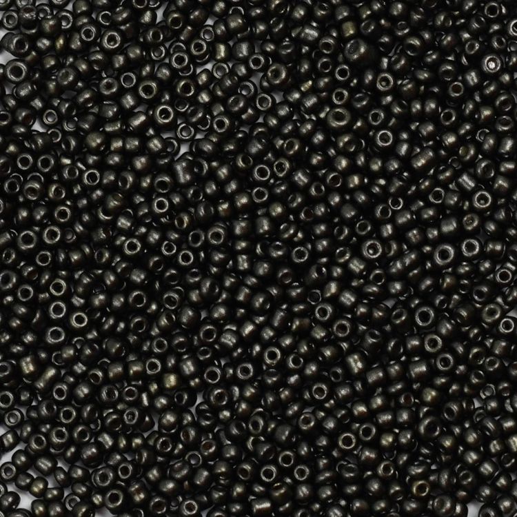 Бисер Astra&amp;Craft 11/0, 20г (924 т. серый/непрозрачный, матовый) — PalitraMastera