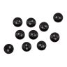 AR1224-1 Пуговицы мини, черные, 6мм 10шт/упак фото 1 &mdash; PalitraMastera