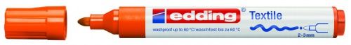 Маркер для текстиля TI-SHIRT оранж. 2-3мм фото 1 &mdash; PalitraMastera