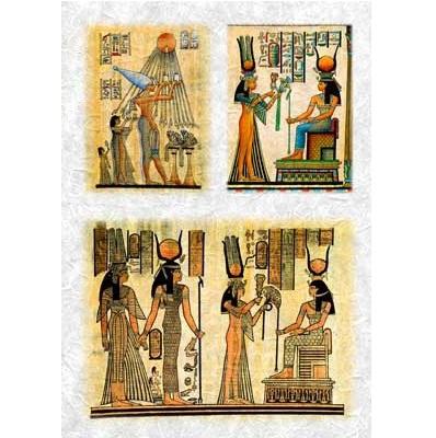 Декупаж &quot;Love2Art&quot; бумага рисовая 32х45 см 1 шт. 0009 Египетские боги — PalitraMastera