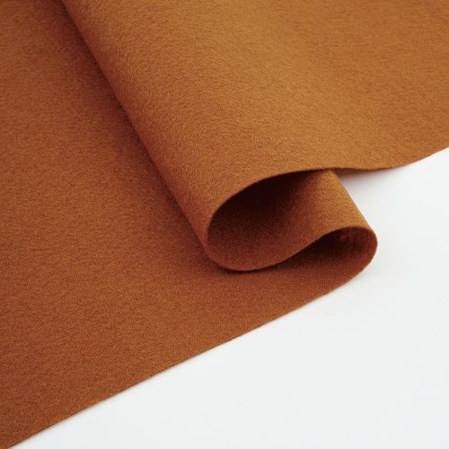 11.041 Фетр листовой мягкий 1мм 30*45см, 1 шт HEMLINE Hobby (28 коньячно-коричневый) &mdash; PalitraMastera