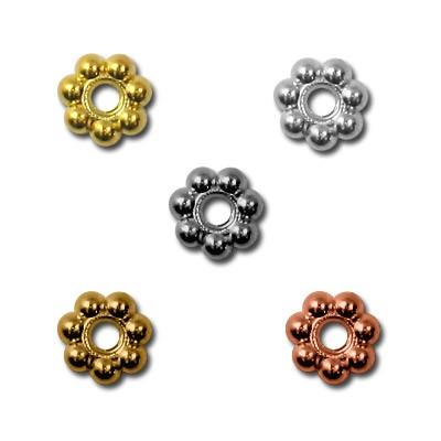 Zlatka Рондель DR-010/01 5 шт золото фото 1 &mdash; PalitraMastera