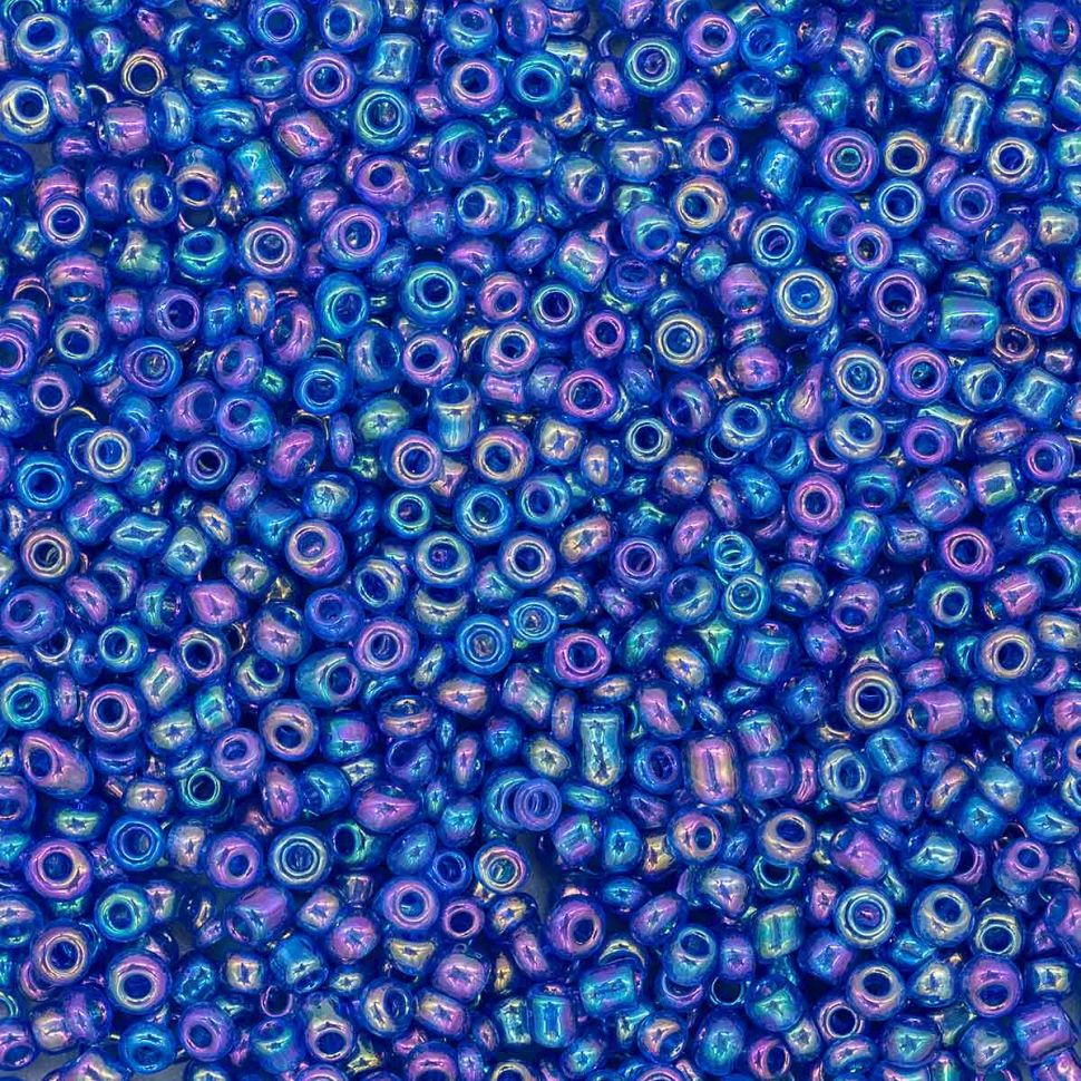 Бисер Астра 11/0, 20г (168 синий) фото 1 — PalitraMastera