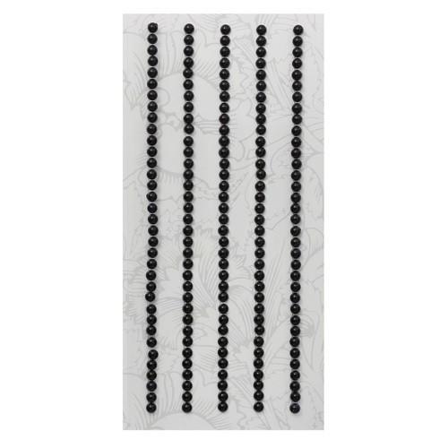 Декоративные наклейки 3мм (жемчуг) (Z25 черный) — PalitraMastera