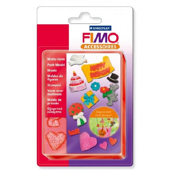 FIMO Формочки для литья &quot;Свадьба и праздники&quot;, 1 уп, 11 форм, 3 x 3 см. арт.8725 04--- — PalitraMastera