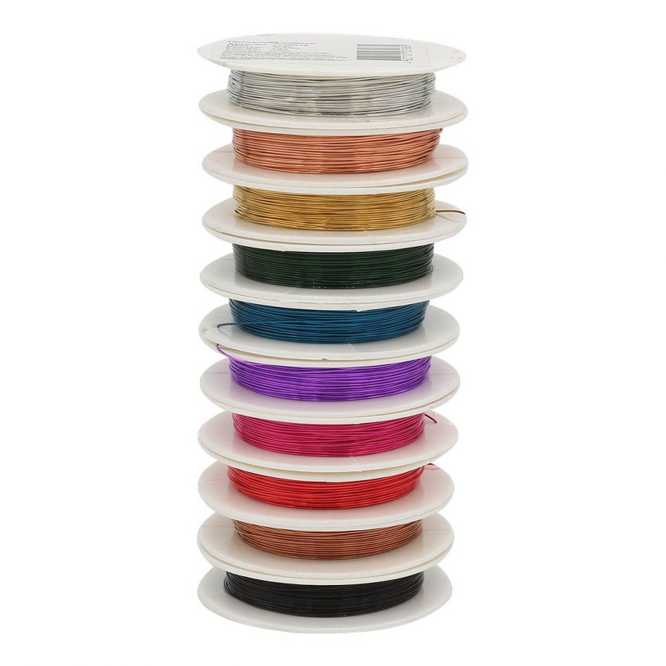 Проволока медная 0,4мм*10м (микс) фото 1 &mdash; PalitraMastera