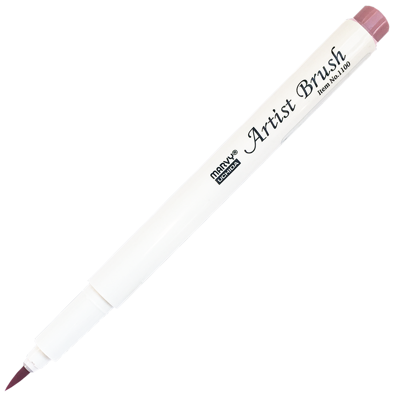 Маркер-кисть, акварельные чернила на водной основе Babblegum Pink MAR1100/67 /Marvy фото 1 — PalitraMastera