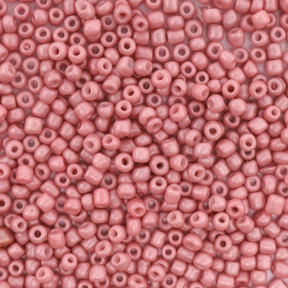 Бисер Astra&Craft 11/0, 20г (923 розовый/непрозрачный, матовый) фото 1 — PalitraMastera