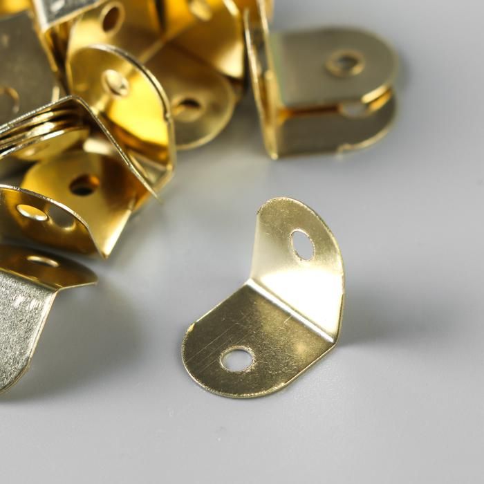 Уголок крепежный с закругленными краями 1,2х1,3 см D-064 3094210 — PalitraMastera