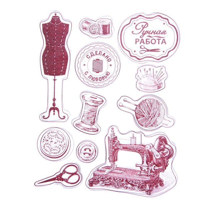 Набор штампов для творчества &quot;Ручная работа&quot;, 14 х18 см 1236193 — PalitraMastera