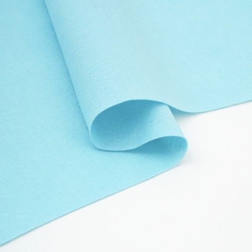 11.041 Фетр листовой мягкий 1мм 30*45см, 1 шт HEMLINE Hobby (23 светло-бирюзовый) &mdash; PalitraMastera
