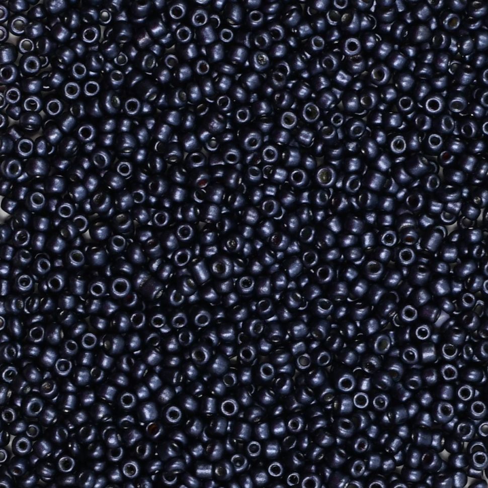 Бисер Astra&Craft 11/0, 20г (921 синий/непрозрачный, матовый) фото 1 — PalitraMastera