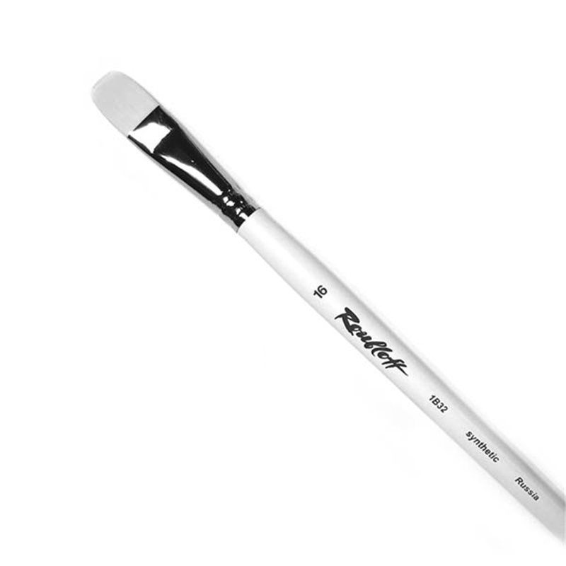 Синтетика под щетину овальная, удл. ручка №16 /Roubloff /1B32 фото 1 — PalitraMastera