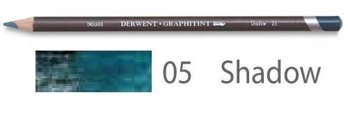 Карандаш акваграфитный Graphitint, круглый корпус 8 мм, грифель - 4 мм, цвет -  05 Тень фото 1 — PalitraMastera