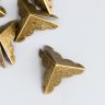 Уголок для шкатулок металл "Узоры" бронза 2,5х2,5х2,5 см 3531326 фото 1 &mdash; PalitraMastera