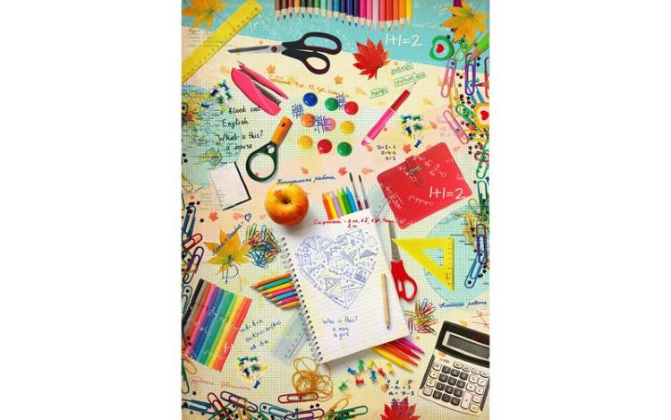 Рисовая бумага для декупажа &quot;Craft Premier&quot;, А4, 25г/м, &quot;Школа&quot; CP08234-1 — PalitraMastera