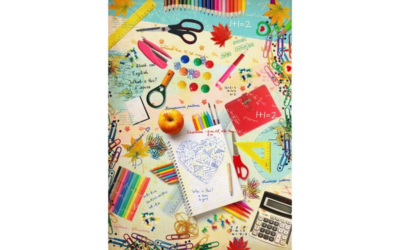 Рисовая бумага для декупажа "Craft Premier", А4, 25г/м, "Школа" CP08234-1 фото 1 — PalitraMastera